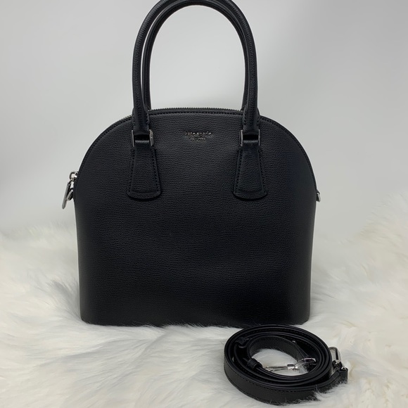 Kate spade large Sylvia black satchel crossbody - Picture 3 of 7